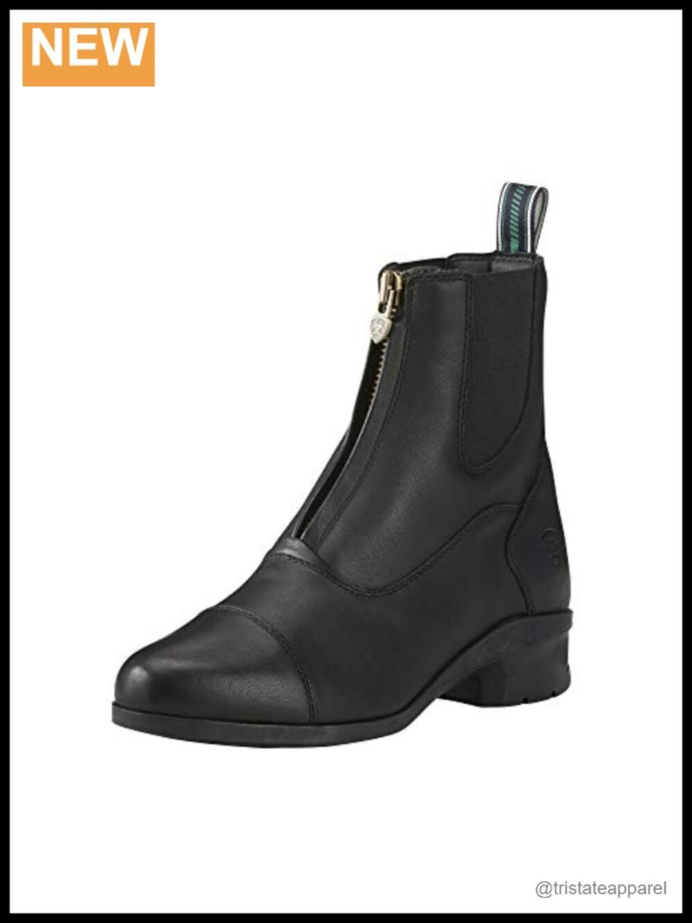 Full-Grain Leather English Paddock Boots for Women, Equestrian Riding Boots